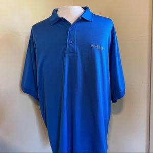 Columbia PFG Polo Short Blue XL/TG
